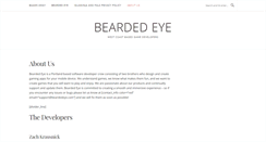 Desktop Screenshot of beardedeye.com